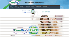 Desktop Screenshot of chemdryofnashville.com