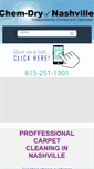 Mobile Screenshot of chemdryofnashville.com